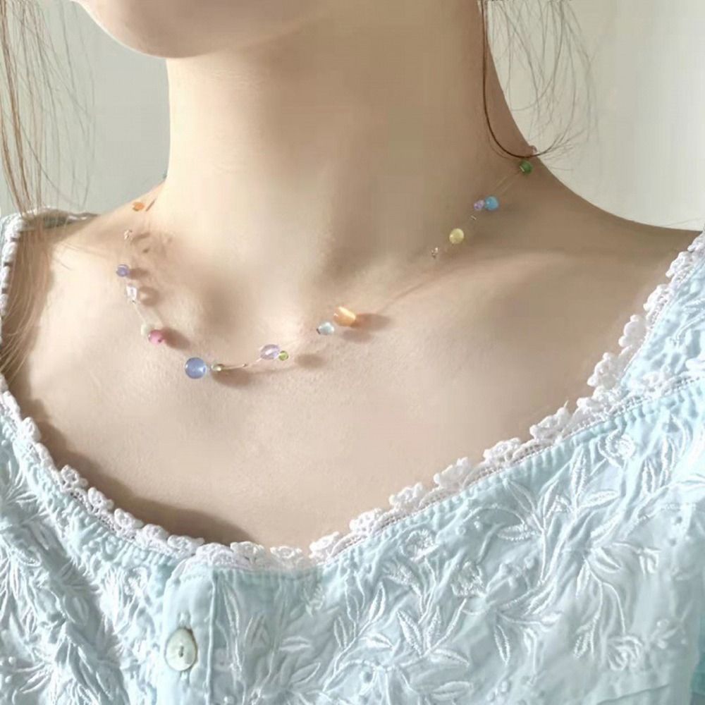 Korean Girl Lifestyle - Kalung Gaya Korea Sweet Alloy Resin