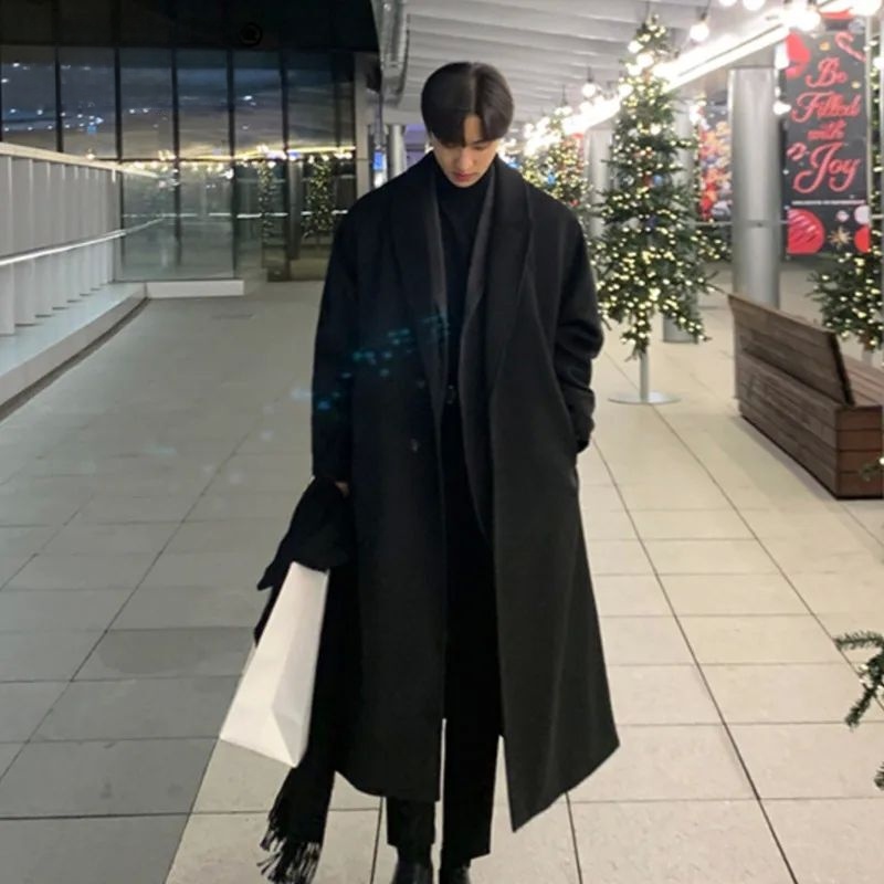 Korean Girl Lifestyle - Jas Pria Gaya Korea, Model Longgar