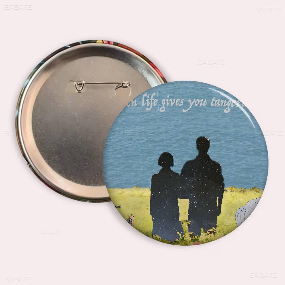 Bros Pin Bulat Buatan Tangan M - The Korean Lifestyle ulasan dan harga