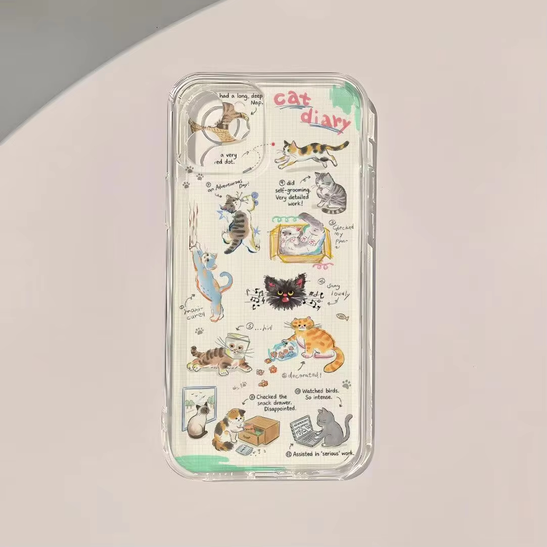 Casing Ponsel Motif Kucing Luc - The Korean Lifestyle ulasan dan harga