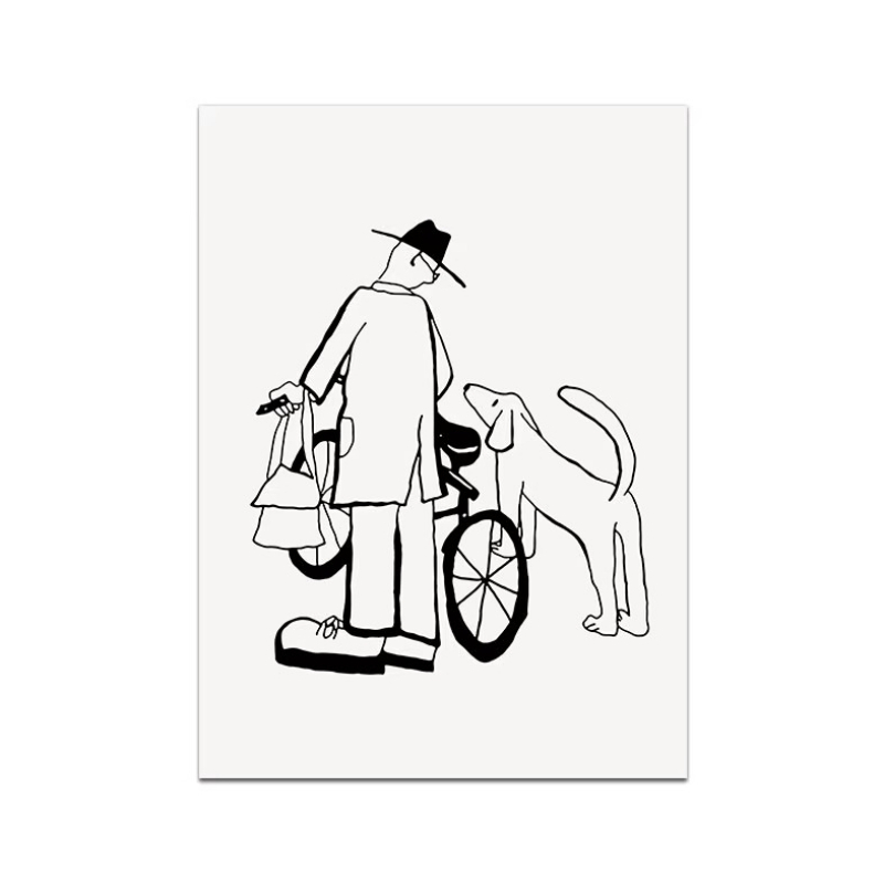 Poster Kanvas Minimalis Gaya H - The Korean Lifestyle ulasan dan harga